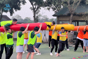 Teambuilding gắn kết đội ngũ Trường An Group qua hoạt động thú vị